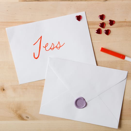 12 Packs: 50 ct. (600 total) 5.25" x 7.25" White Envelopes by Recollections™